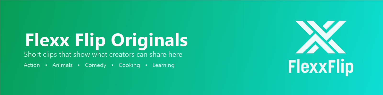 Flexx Flip Originals channel banner